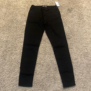 Size 10 Tall Black Jeans Old Navy Rockstar Super Skinny Mid-Rise Jean